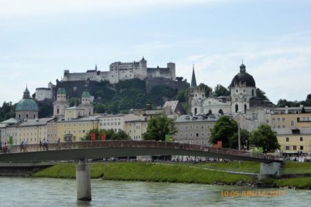 13.06.2017 Ankunft in der malerischen Stadt Salzburg