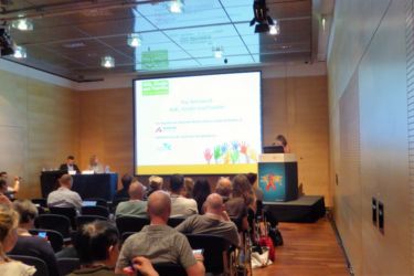 Vortrag über das Netzwerk "Aids, Kinder und Familie" von Ingrid Mumm zum Thema "Psychische Gesundheit"