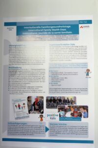 Poster zum Abstract "Interkulturelle Familiengesundheitstage in Niedersachsen"