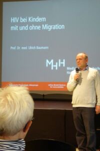 Einen interessanten Vortrag mit Fallbeispielen hielt Prof. Dr. Baumann von der Kinderambulanz der Medizinischen Hochschule Hannover