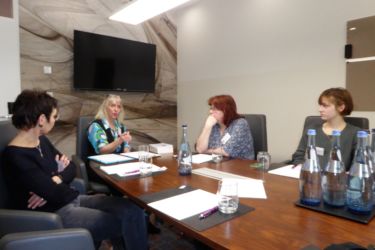 In den anschließenden Workshop vertieften die Referentinnen die jeweiligen Themen ihrer Vorträge mit den Teilnehmerinnen
