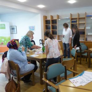 Mit einer Einladung wollte sich die Projektleiterin vor allem bei den Unterstützer*innen der Interkulturellen Familiengesundheitstagen bedanken.
