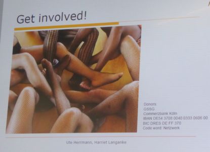Am 25.07.2018 präsentierte sich das "Netzwerk Frauen" im Global Village mit mehreren Impulsvorträgen