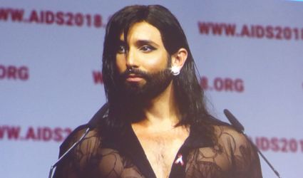 Conchita Wurst wandte sich mich sehr persönlichen Worten an die Besucher der Weltaidskonferenz