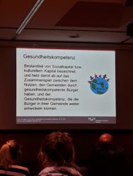 Die Inhalte dieser Tagung verdeutlichten das Fundament des landesweiten Projekts "your Health - your Rights" und während der Pausen bot sich die Möglichkeit, das eigene Netzwerk auszubauen.