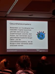 Die Inhalte dieser Tagung verdeutlichten das Fundament des landesweiten Projekts "your Health - your Rights" und während der Pausen bot sich die Möglichkeit, das eigene Netzwerk auszubauen.