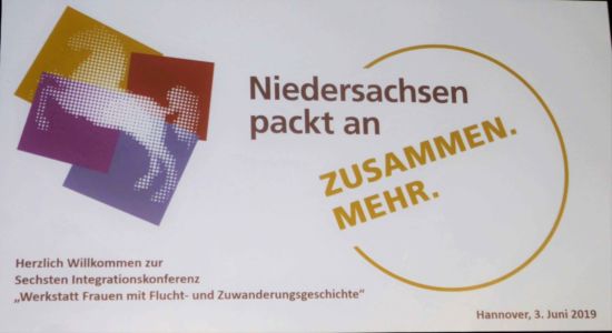 Der Einladung zur 6. Integrationskonferenz in Niedersachsen folgten 600 Menschen aus unterschiedlichen Organisationen.
