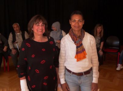 Sandra Schüler von der Diakonie Helmstedt und Ingrid Mumm vom Projekt "your Health - your Rights" haben dem Interkulturellen Familiengesundheitstag gemeinsam geplant, organisiert und durchgeführt