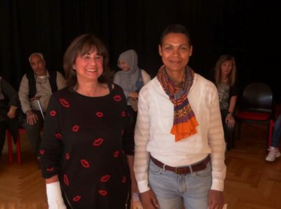 Sandra Schüler von der Diakonie Helmstedt und Ingrid Mumm vom Projekt "your Health - your Rights" haben dem Interkulturellen Familiengesundheitstag gemeinsam geplant, organisiert und durchgeführt