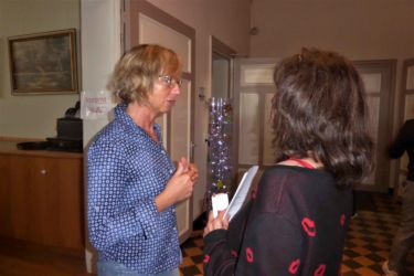 Frau Eymers vom Gesundheitsamt Cuxhaven, die gemeinsam mit Ingrid Mumm und vielen Kooperationspartner*innen aus der Region diese Veranstaltung organisiert haben, ziehen eine positive Bilanz