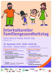 Das Veranstaltungsplakat des Gesundheitstages im Landkreis Cuxhaven